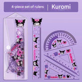 Kuromi Transparent Acrylic Ruler – Cute Straight Ruler for Students